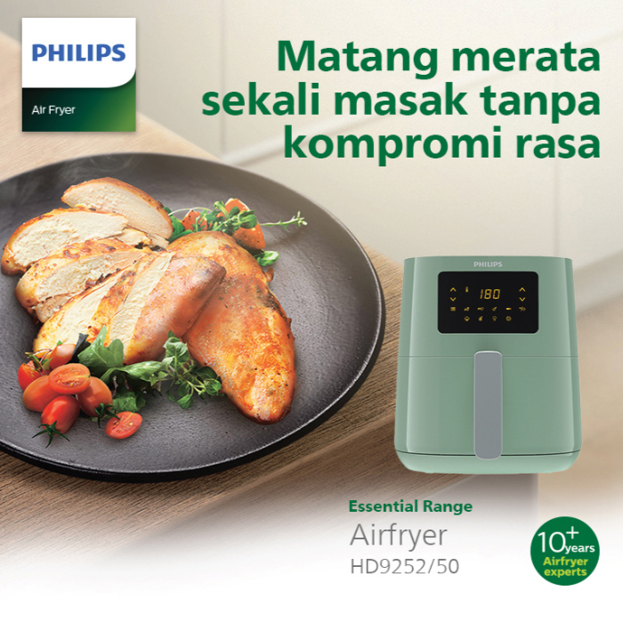 Philips Air Fryer HD9252/50 - Hijau